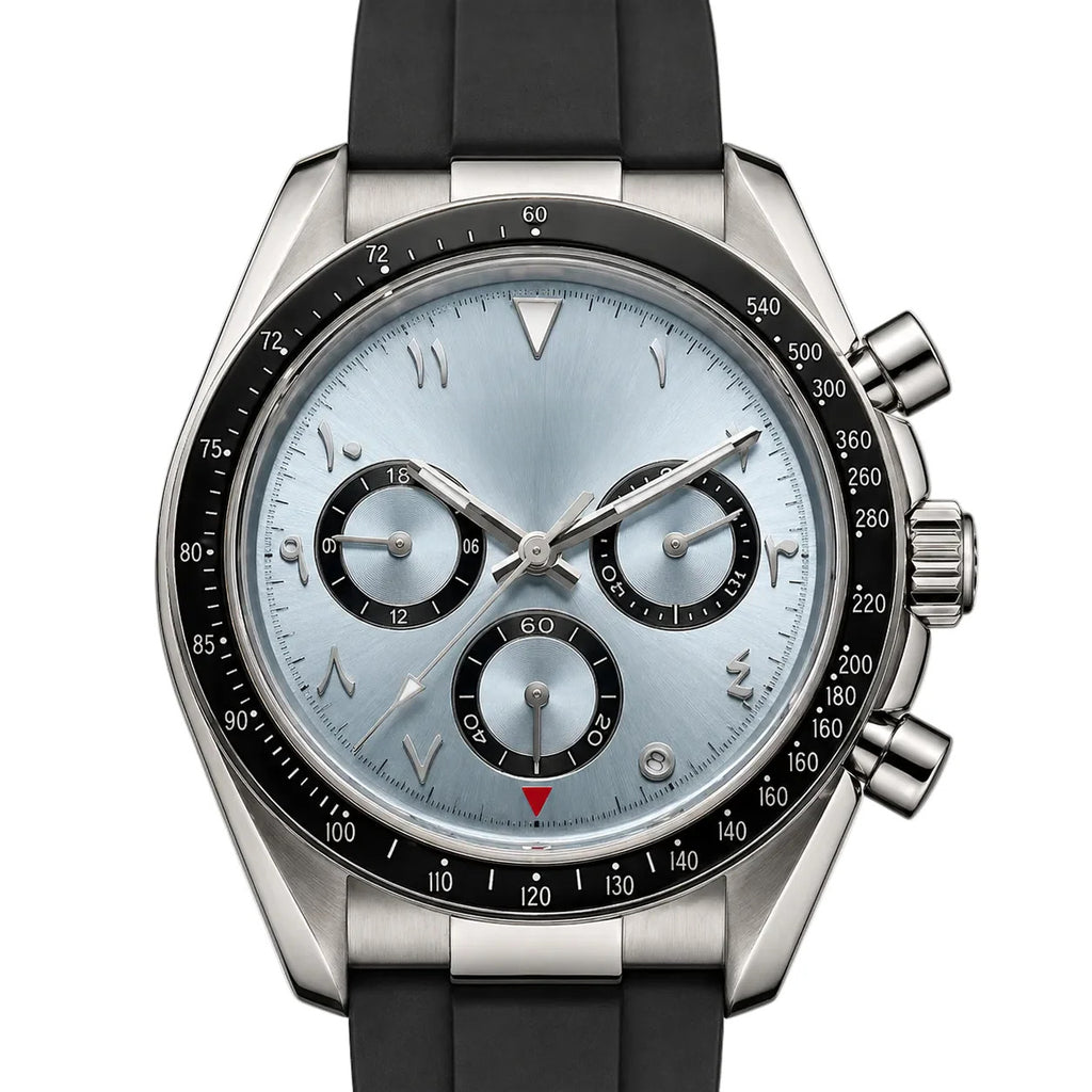 Chrono Arabic Blue Dial