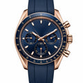 Rosé Gold Blue Dial