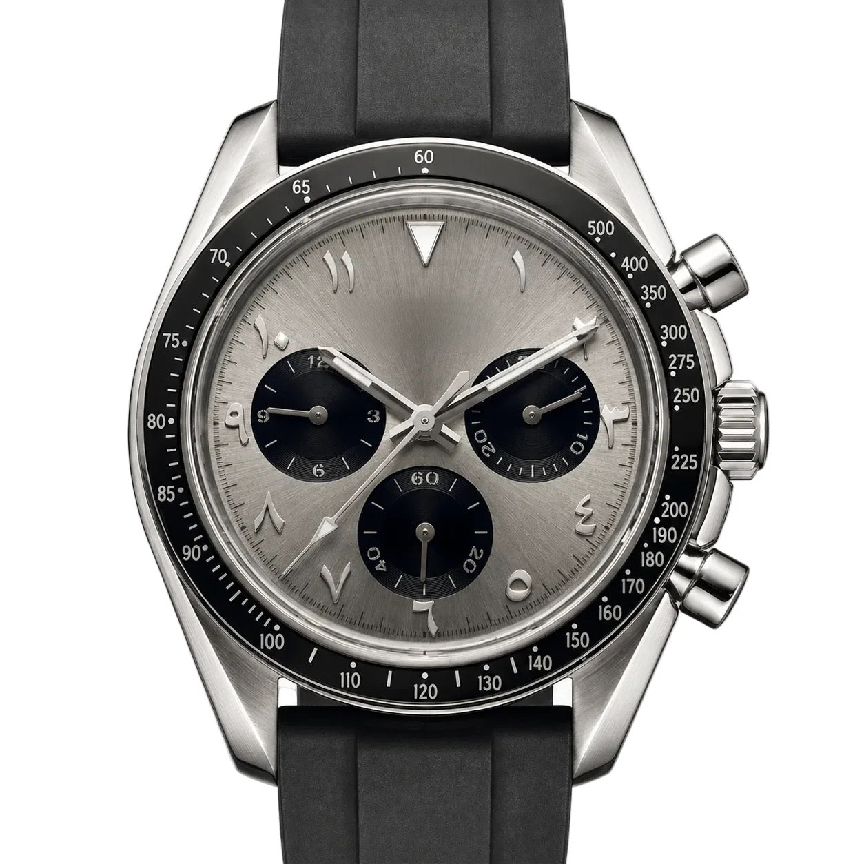 Silver Arabic Dial