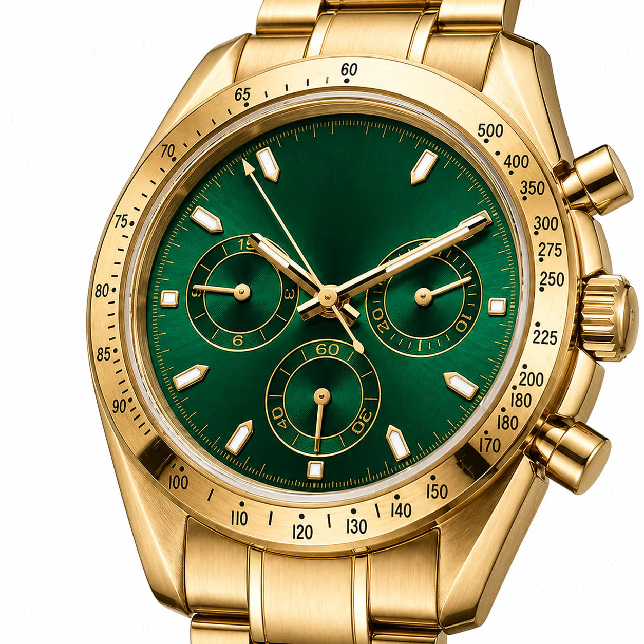 Gold Green Dial
