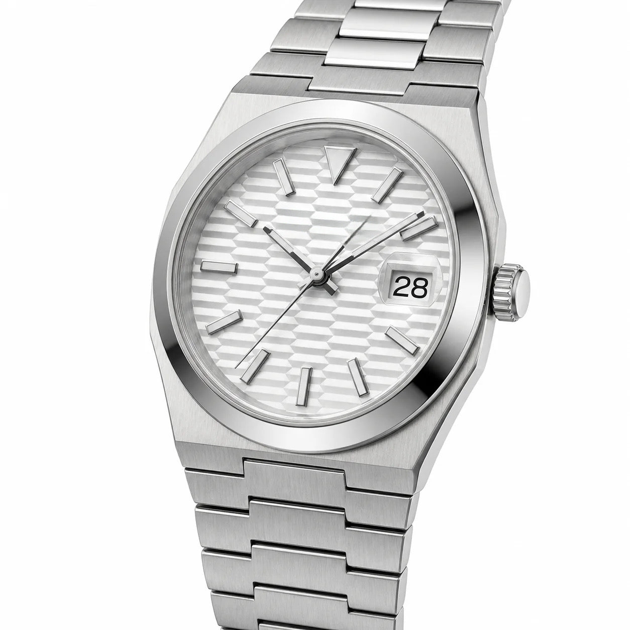 Linea White Dial