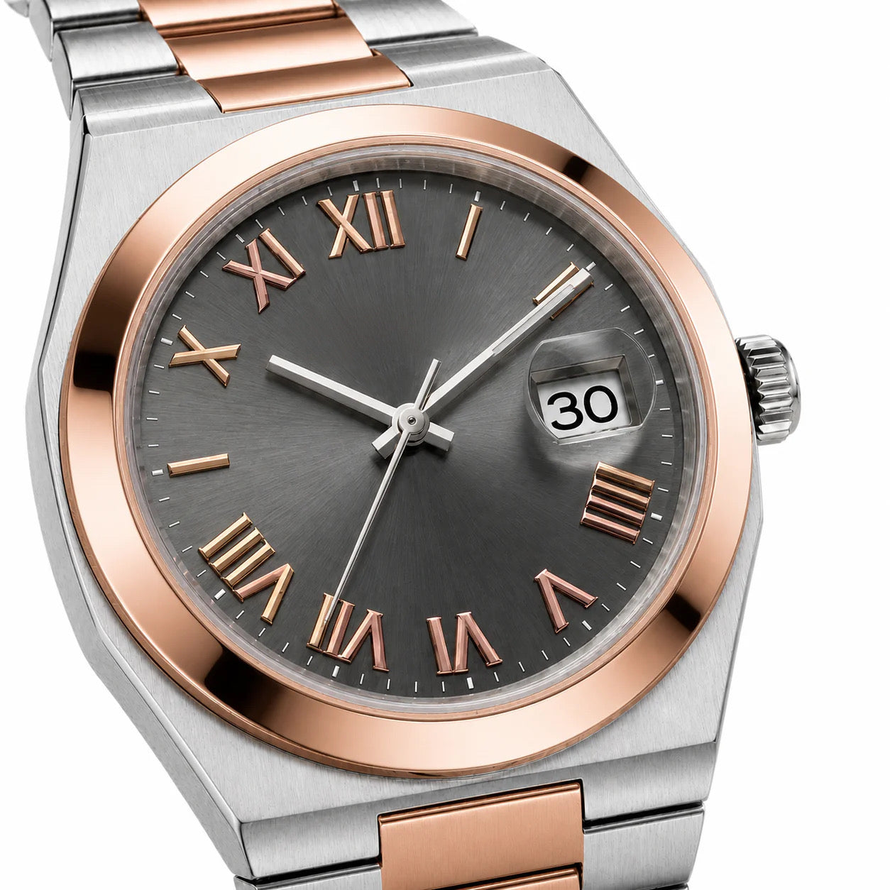 Linea Two Tone Silver Rosé Gold
