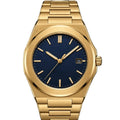 Steel Gold Blue Dial