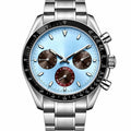 Chrono Silver Blue Dial