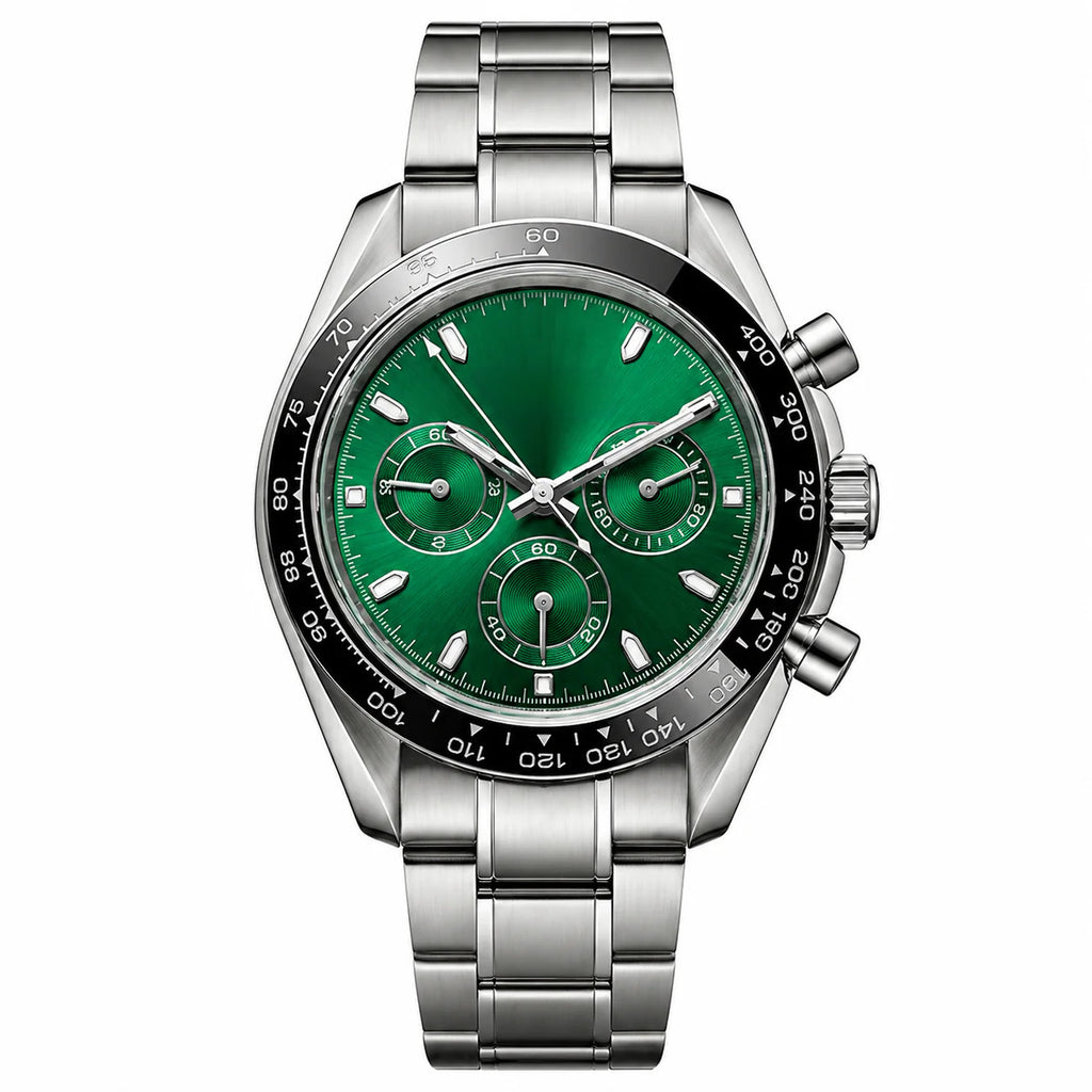 Silver Green Dial