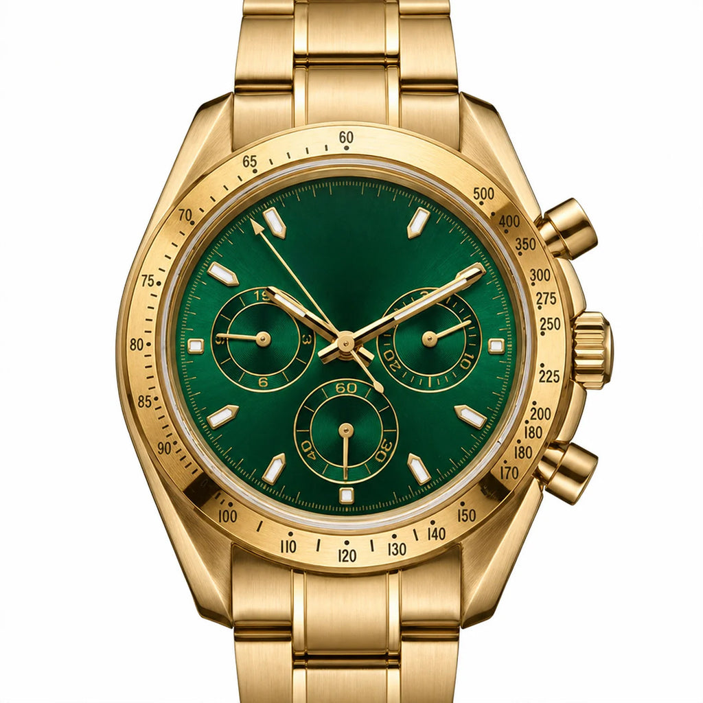 Gold Green Dial