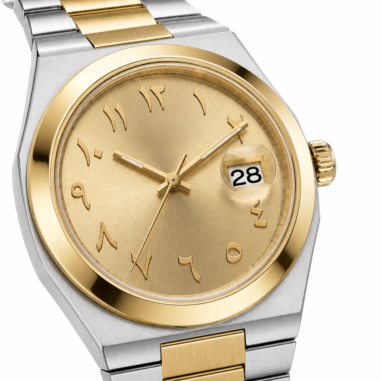 Linea Two Tone Silver Gold Dial