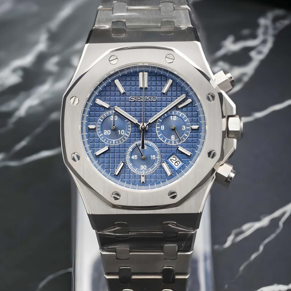 The Octagon Chrono Blue