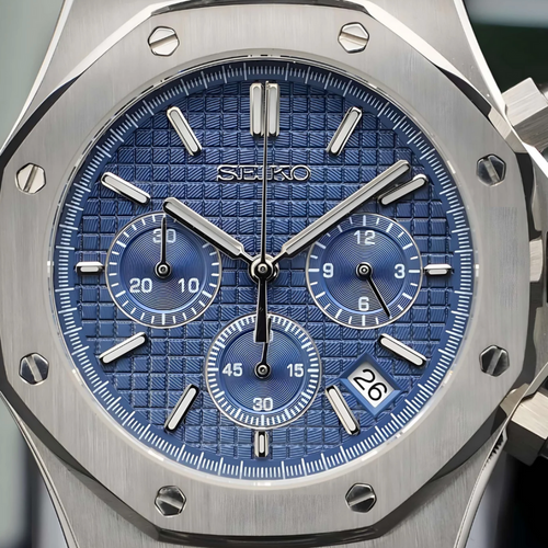 The Octagon Chrono Blue