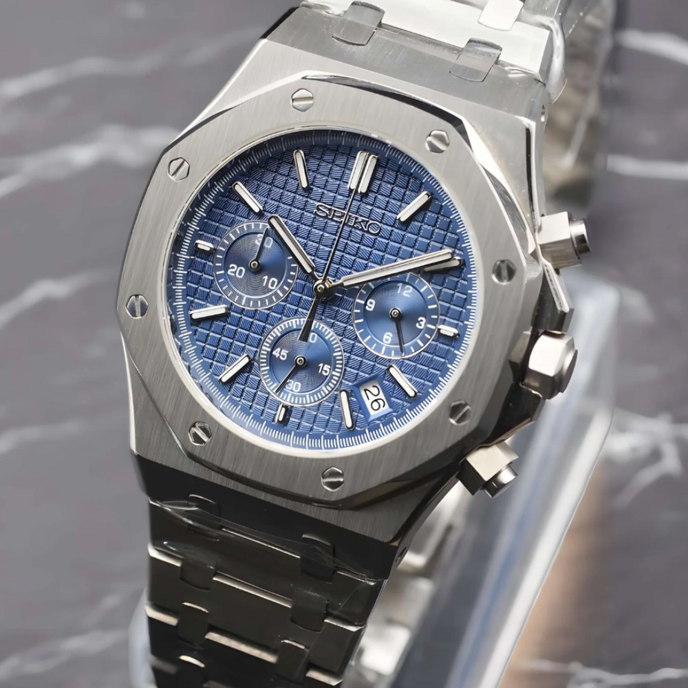 The Octagon Chrono Blue