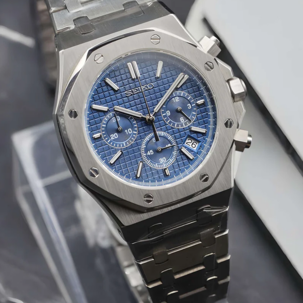 The Octagon Chrono Blue